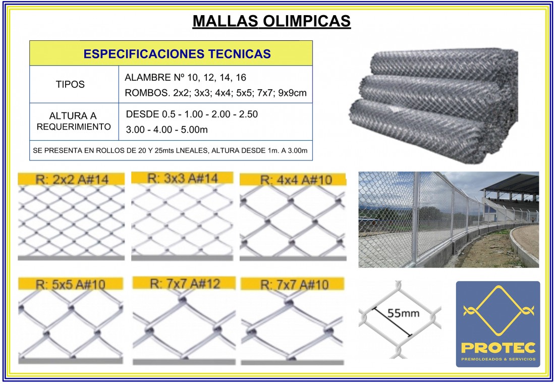 imagen de producto: Mallas Olímpicas